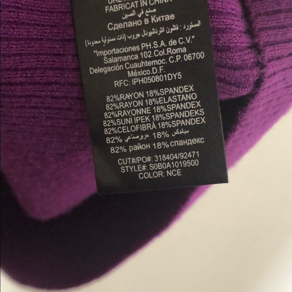 BEBE Off the shoulder sweater dress - Picture 5 of 5